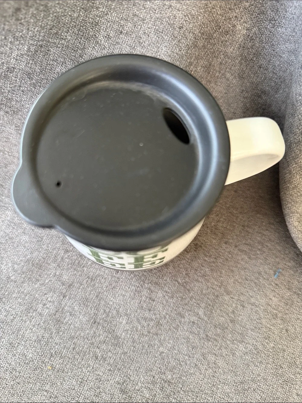 Starbucks minimalist Coffee Ceramic Travel Mug with Stainless Base